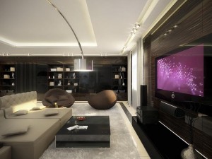 Salas Elegantes e Modernas